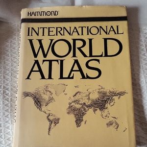 5 For $25 Hammond International World Atlas